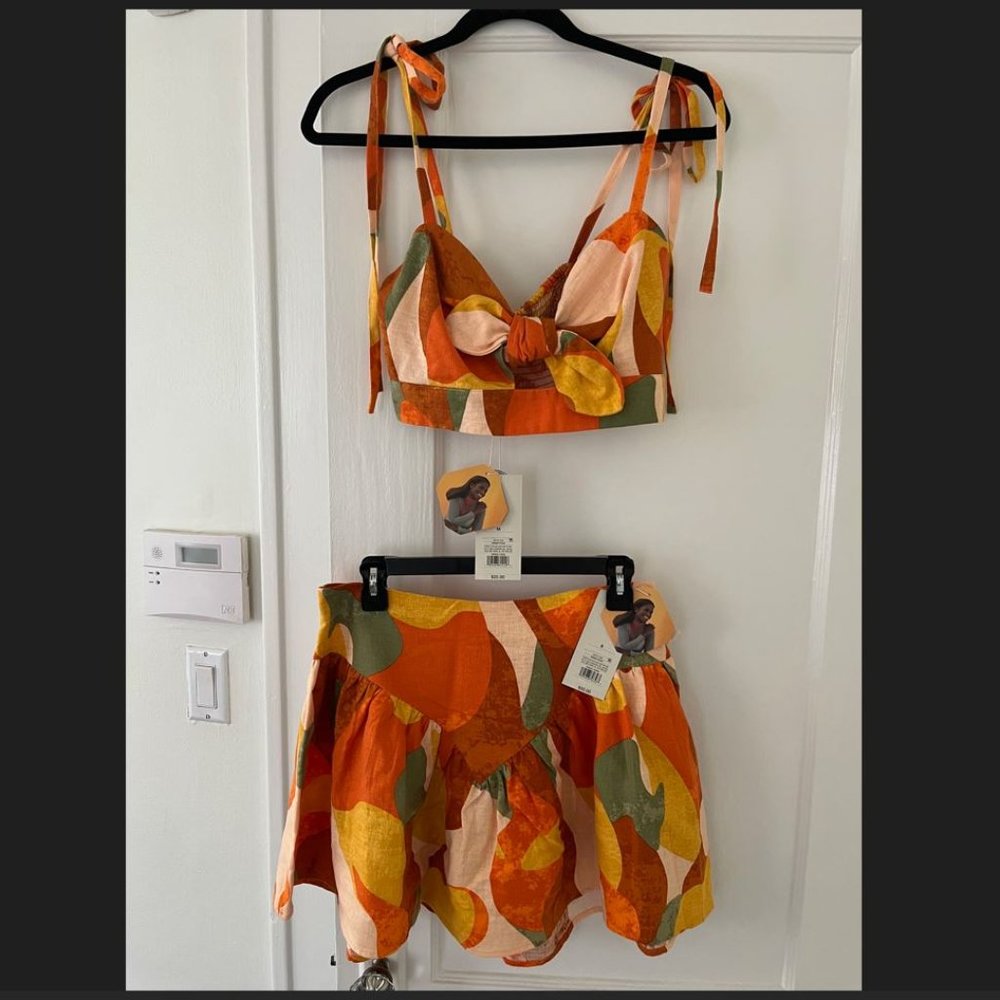 Matching Mini Skirt & Crop Tank Set from FE Noel x Target collaboration